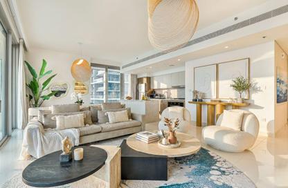 شقة - 3 غرف نوم - 4 حمامات للايجار في برج Beach Isle 1 - بيتش آيل - إعمار بيتشفرونت - دبي هاربور - دبي