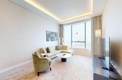 Apartment - 1 Bedroom - 2 Bathrooms for rent in The Palm Tower - Palm Jumeirah - Dubai