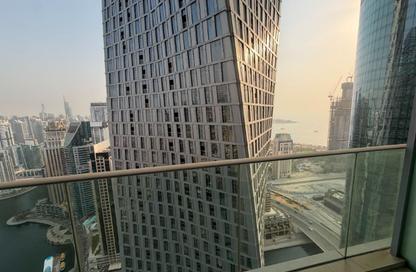 Apartment - 3 Bedrooms - 4 Bathrooms for rent in Damac Heights - Dubai Marina - Dubai