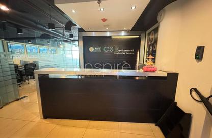 Office Space - Studio - 1 Bathroom for rent in Clover Bay Tower - Business Bay - Dubai