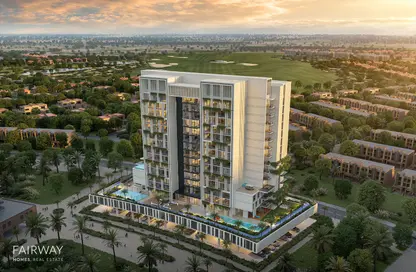 Apartment - 3 Bedrooms - 3 Bathrooms for sale in Fairway Residences By Prescott - Dubai Sports City - Dubai