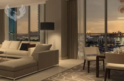 شقة - 2 غرف نوم - 2 حمامات للايجار في دبي كريك ريزيدنس برج 2 شمال - Dubai Creek ريزيدنسز North - Dubai Creek ريزيدنسز - مرسى خور دبي - دبي