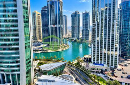 Apartment - 1 - 1 for rent in Lake Terrace - JLT Cluster D - Jumeirah Lake Towers - Dubai
