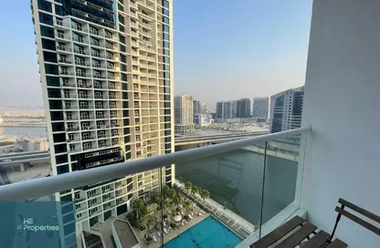 Apartment - 1 Bathroom for rent in Damac Maison Prive A - Damac Maison Prive - Business Bay - Dubai