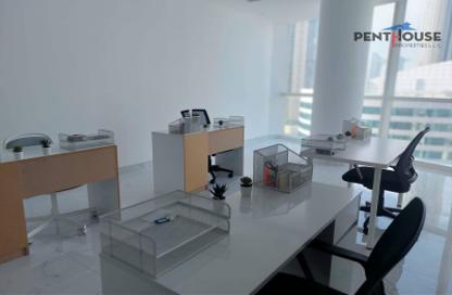 Office Space - Studio - 1 Bathroom for rent in B2B Tower - Business Bay - Dubai