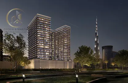 Apartment - 2 Bedrooms - 3 Bathrooms for sale in Binghatti Ghost - Al Jaddaf - Dubai