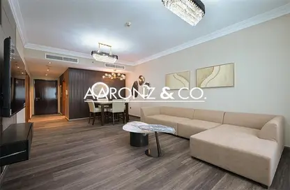 Apartment - 1 Bedroom - 2 Bathrooms for rent in MAG 218 - Dubai Marina - Dubai