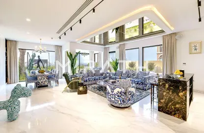 Villa - 5 Bedrooms - 7 Bathrooms for rent in Sur La Mer 1 - Sur La Mer - La Mer - Jumeirah - Dubai