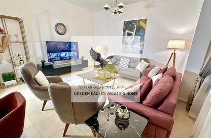 Apartment - 1 Bedroom - 2 Bathrooms for rent in Beach Tower 1 - Al Khan Lagoon - Al Khan - Sharjah Apartment - 1 Bedroom - 2 Bathrooms for rent in Beach Tower 1 - Al Khan Lagoon - Al Khan - Sharjah
