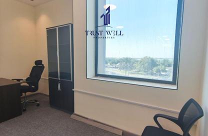 Office Space - 1 Bedroom - 4 Bathrooms for rent in Dar Al Salam Building - Corniche Road - Abu Dhabi