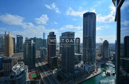 Apartment - 3 - 4 for rent in Marina Wharf 2 - Marina Wharf - Dubai Marina - Dubai