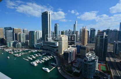 Apartment - 3 - 4 for rent in Marina Wharf 2 - Marina Wharf - Dubai Marina - Dubai