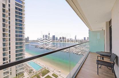 شقة - غرفة نوم - 1 حمام للايجار في برج Marina Vista 1 - مارينا فيستا - إعمار بيتشفرونت - دبي هاربور - دبي