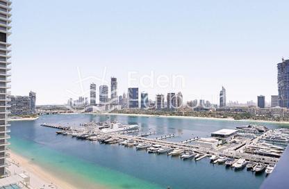Apartment - 1 Bedroom - 1 Bathroom for rent in Marina Vista Tower 1 - Marina Vista - EMAAR Beachfront - Dubai Harbour - Dubai