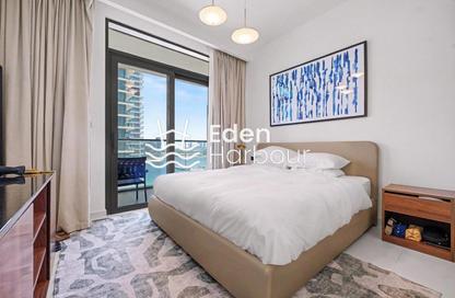 شقة - غرفة نوم - 1 حمام للايجار في برج Marina Vista 1 - مارينا فيستا - إعمار بيتشفرونت - دبي هاربور - دبي