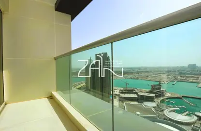 Apartment - 1 Bedroom - 2 Bathrooms for rent in Al Maha Tower - Marina Square - Al Reem Island - Abu Dhabi