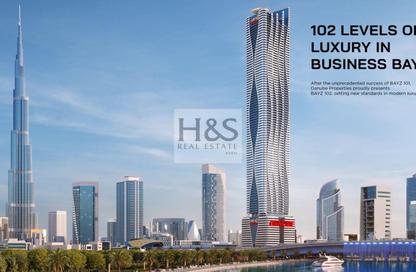Apartment - 2 Bedrooms - 2 Bathrooms for sale in Bayz 102 by Danube - Business Bay - Dubai