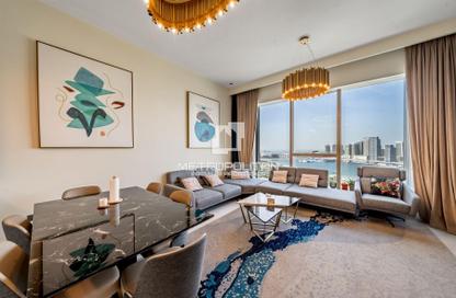Apartment - 2 Bedrooms - 3 Bathrooms for sale in Palm View - Dubai Media City - Dubai