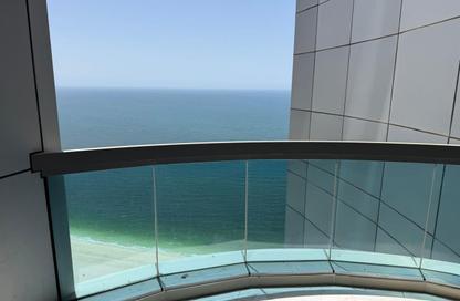 Apartment - 2 Bedrooms - 3 Bathrooms for rent in Ajman Corniche Residences - Ajman Corniche Road - Ajman