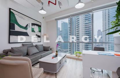 Office Space - Studio - 1 Bathroom for rent in Jumeirah Bay X2 - Jumeirah Bay Towers - JLT Cluster X - Jumeirah Lake Towers - Dubai