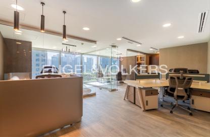 Office Space - Studio - 1 Bathroom for rent in The Binary Tower - Business Bay - Dubai
