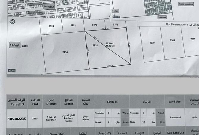 Two adjacent residentialcommercial plots of land