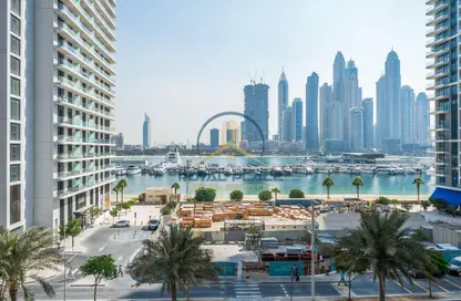 Apartment - 1 Bedroom - 2 Bathrooms for rent in Grand Bleu Tower 1 - EMAAR Beachfront - Dubai Harbour - Dubai