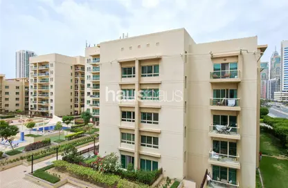 شقة - غرفة نوم - 1 حمام للايجار في الغزلان  3 - الغزلان - جرينز - دبي