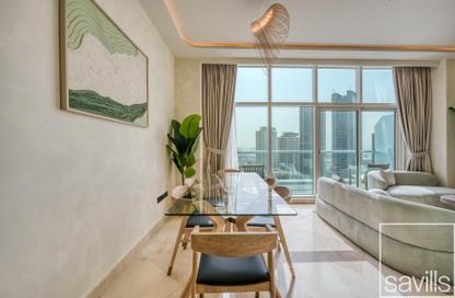 Duplex - 2 Bedrooms - 3 Bathrooms for rent in Dorra Bay - Dubai Marina - Dubai