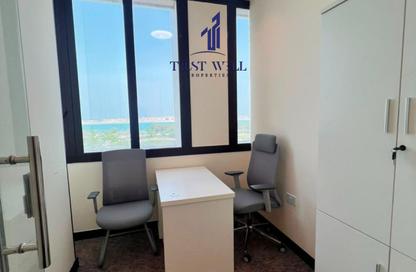 Office Space - Studio - 5 Bathrooms for rent in Dar Al Salam Building - Corniche Road - Abu Dhabi Office Space - Studio - 5 Bathrooms for rent in Dar Al Salam Building - Corniche Road - Abu Dhabi