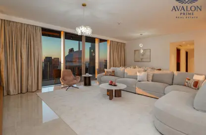 Apartment - 4 Bedrooms - 6 Bathrooms for sale in Boulevard Point - Downtown Dubai - Dubai