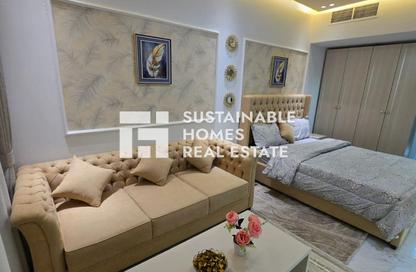 Apartment - Studio - 1 for rent in Oasis 1 - Oasis Residences - Masdar City - Abu Dhabi