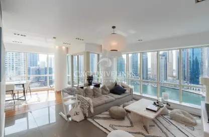 Apartment - 2 Bedrooms - 3 Bathrooms for sale in Al Majara 2 - Al Majara Towers - Dubai Marina - Dubai