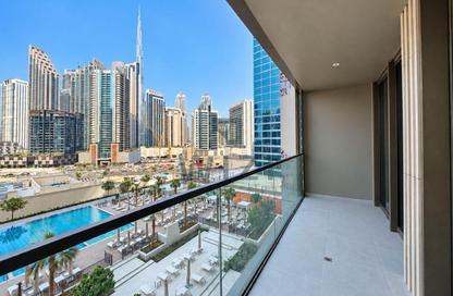 Apartment - 2 - 2 for rent in The Edge Tower A - The Edge - Business Bay - Dubai