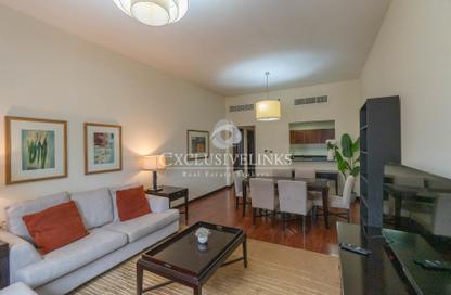 شقة - غرفة نوم - 2 حمامات للايجار في برج Green Lakess 2 - ابراج جرين ليك - (JLT) مجمع S - أبراج بحيرات الجميرا - دبي