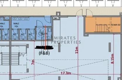متجر - استوديو - 1 حمام للبيع في مجتمع ازا - العامرة - عجمان