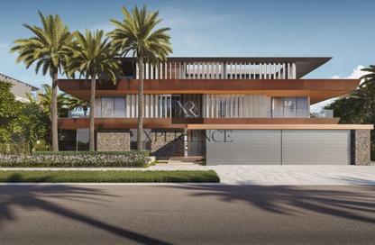 Villa - 5 - 6 for sale in Beach Collection Frond F - Beach Collection - Palm Jebel Ali - Dubai