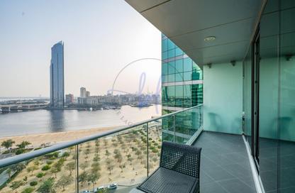 Apartment - 2 - 3 for rent in Marsa Plaza - Core 2 - Marsa Plaza - Dubai Festival City - Dubai