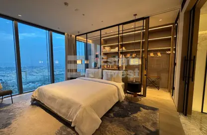 Apartment - 1 Bedroom - 2 Bathrooms for rent in One Za'abeel Tower - Zabeel 1 - Zabeel - Dubai