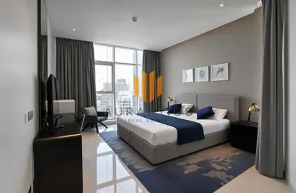 Apartment - 1 Bedroom - 2 Bathrooms for rent in Damac Maison Prive B - Damac Maison Prive - Business Bay - Dubai
