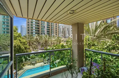 Apartment - 3 Bedrooms - 3 Bathrooms for rent in Al Mass Tower - Dubai Marina Towers - Dubai Marina - Dubai