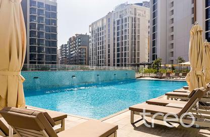 Apartment - Studio - 1 Bathroom for rent in Azizi Riviera Beachfront Tower A - Azizi Riviera Beachfront - Azizi Riviera - Meydan One - Meydan - Dubai