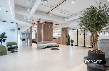 Office Space - Studio - 1 Bathroom for rent in Sobha Sapphire - Business Bay - Dubai