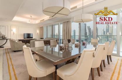 Apartment - 4 - 5 for rent in Kempinski BLVD - Downtown Dubai - Dubai