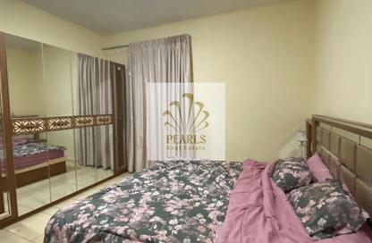Apartment - 1 Bedroom - 2 Bathrooms for rent in Orient Tower 1 - Orient Towers - Al Bustan - Ajman