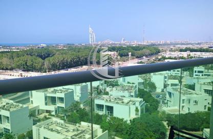 Apartment - Studio - 1 Bathroom for rent in Hilliana Tower - Acacia Avenues - Al Sufouh 1 - Al Sufouh - Dubai