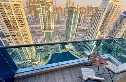شقة - غرفة نوم - 2 حمامات للايجار في إقامة إم بي إل - (JLT) مجمع K - أبراج بحيرات الجميرا - دبي