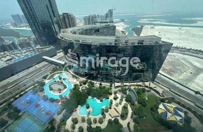 Apartment - Studio - 1 Bathroom for rent in The Gate Tower 2 - Shams Abu Dhabi - Al Reem Island - Abu Dhabi