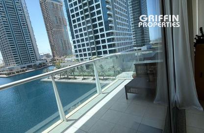 Apartment - 1 Bedroom - 2 Bathrooms for rent in Lake View Tower - JLT Cluster B - Jumeirah Lake Towers - Dubai