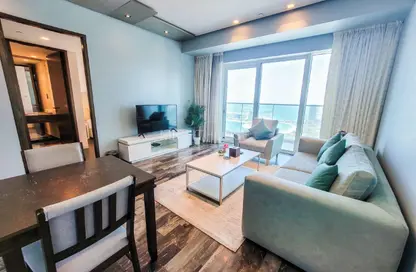 Apartment - 1 Bedroom - 2 Bathrooms for rent in Damac Heights - Dubai Marina - Dubai